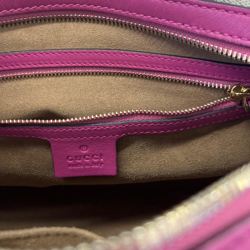 Women's Gg Supreme Boston Bag Pink