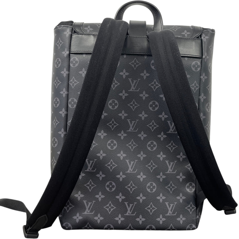 Men's Saumur Monogram Eclipse Backpack Black