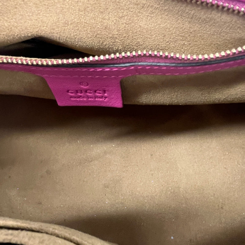 Women's Gg Supreme Boston Bag Pink
