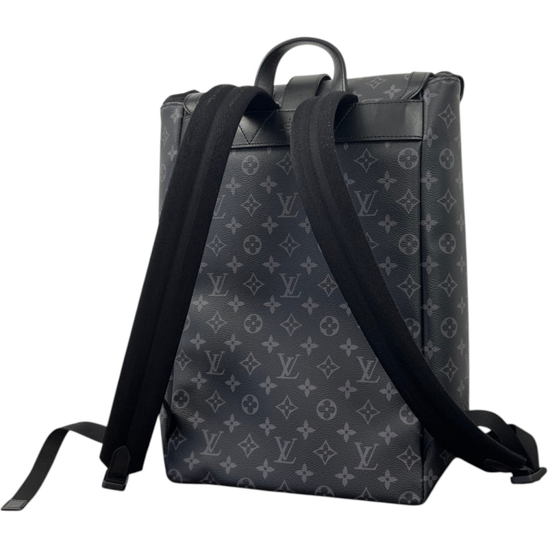 Men's Saumur Monogram Eclipse Backpack Black