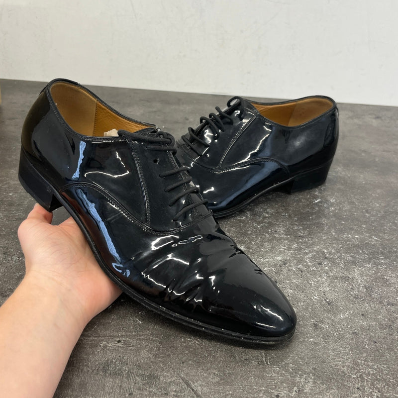 Men's Lace Ups Loafers Black Size EU 42 / UK 8