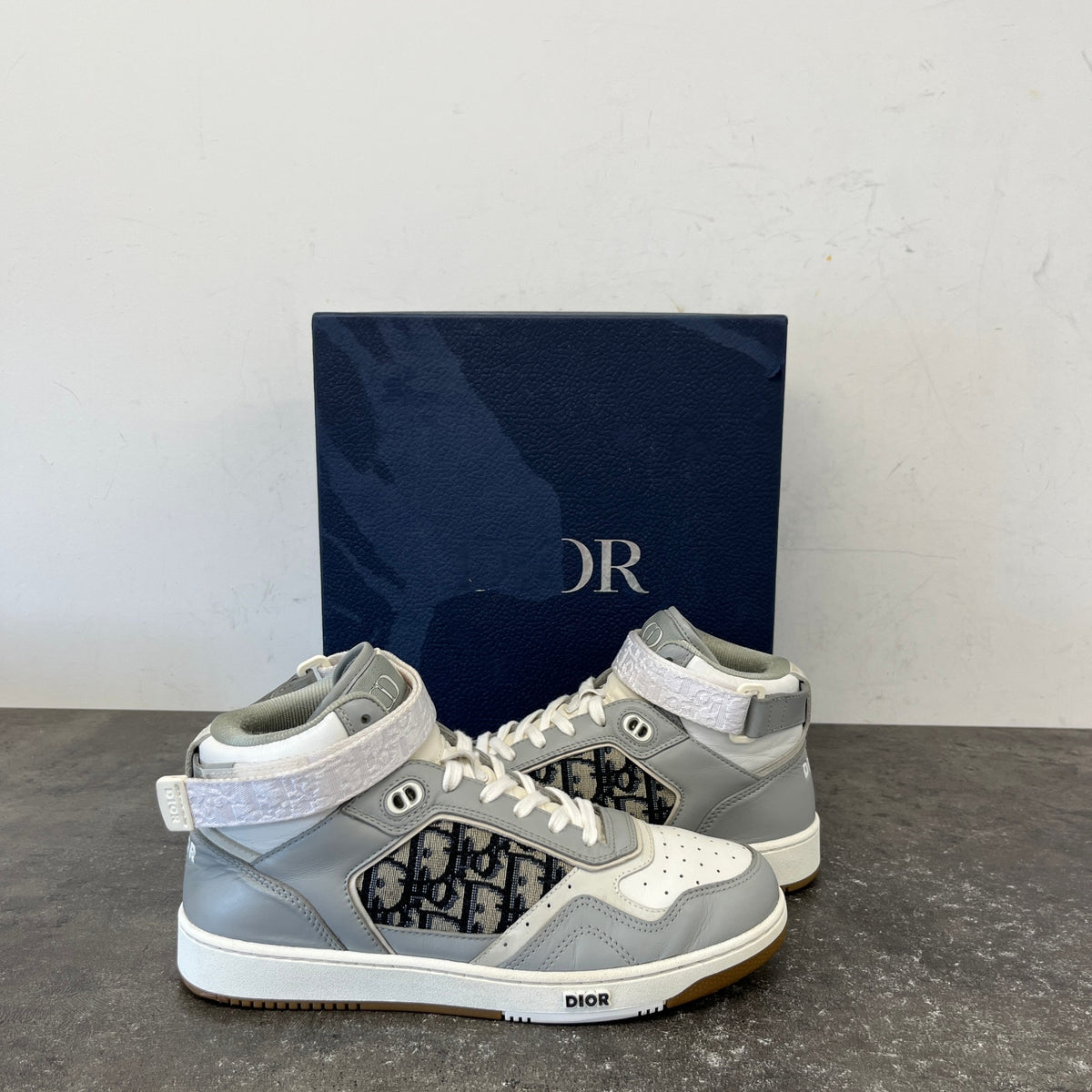 Men's B27 High Trainers Grey Size UK 7 / EU 41 - Photo 12