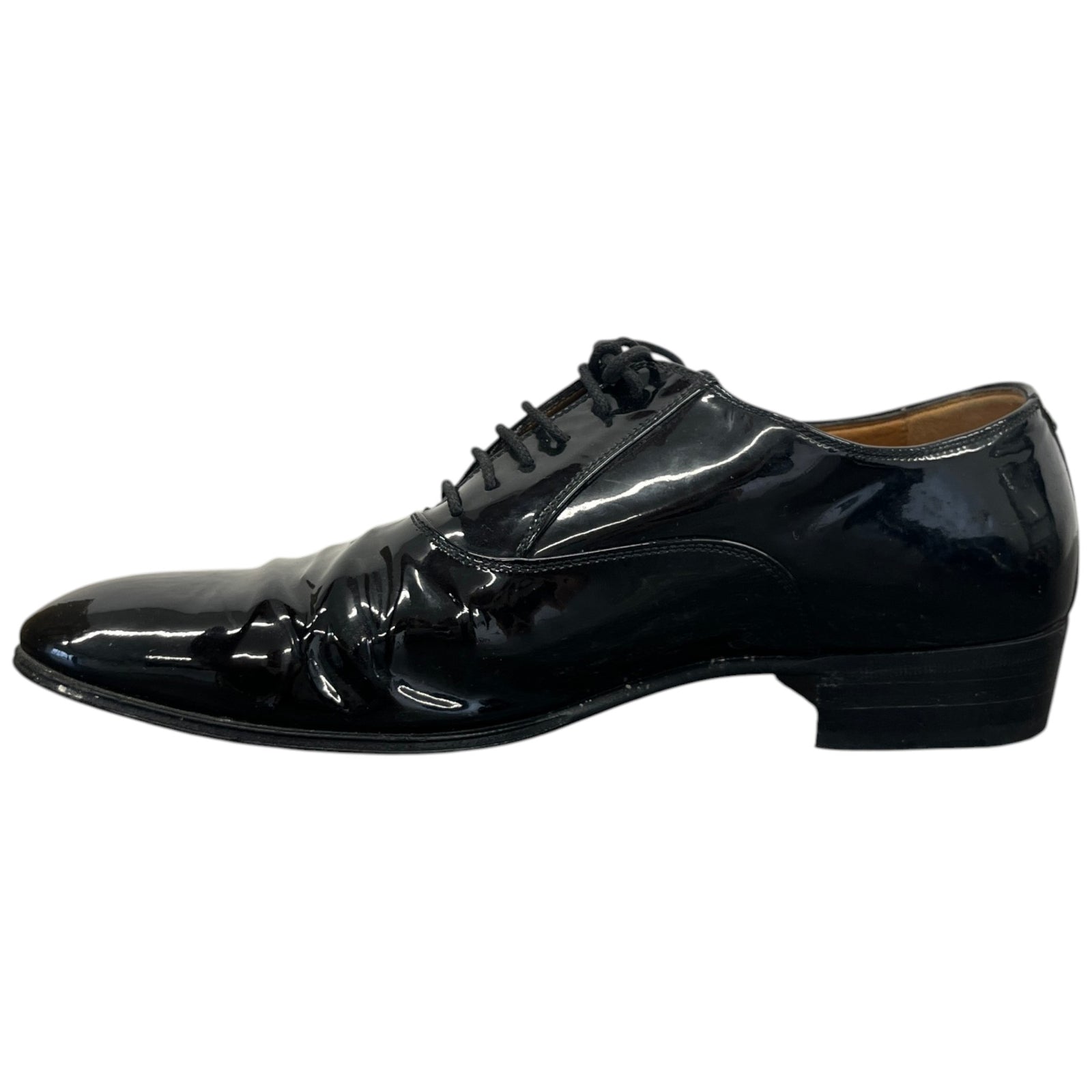 Men's Lace Ups Loafers Black Size EU 42 / UK 8 - Photo 2