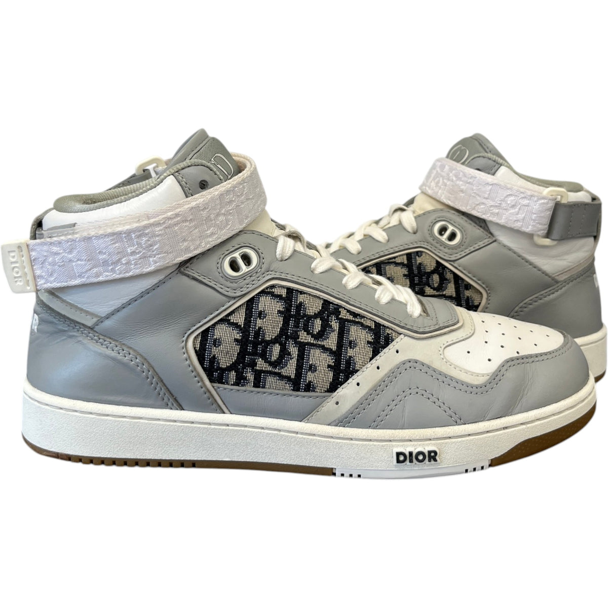Men's B27 High Trainers Grey Size UK 7 / EU 41 - Photo 3
