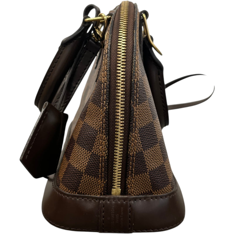 Women's Damier Ebene Alma BB Handbag Brown