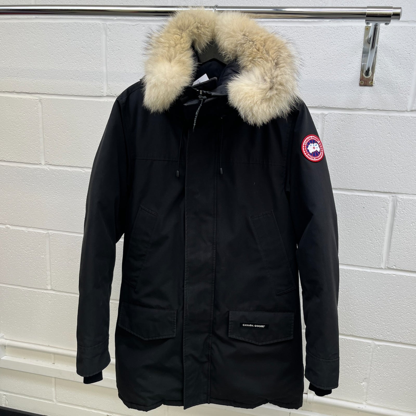 Men's Langford Down Jacket Black Size S - Photo 8