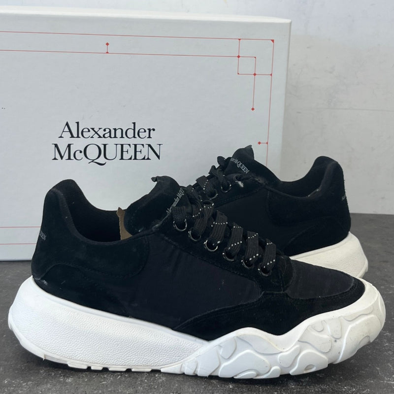 Women's Oversized Low Trainers Black Size UK 4 / EU 37