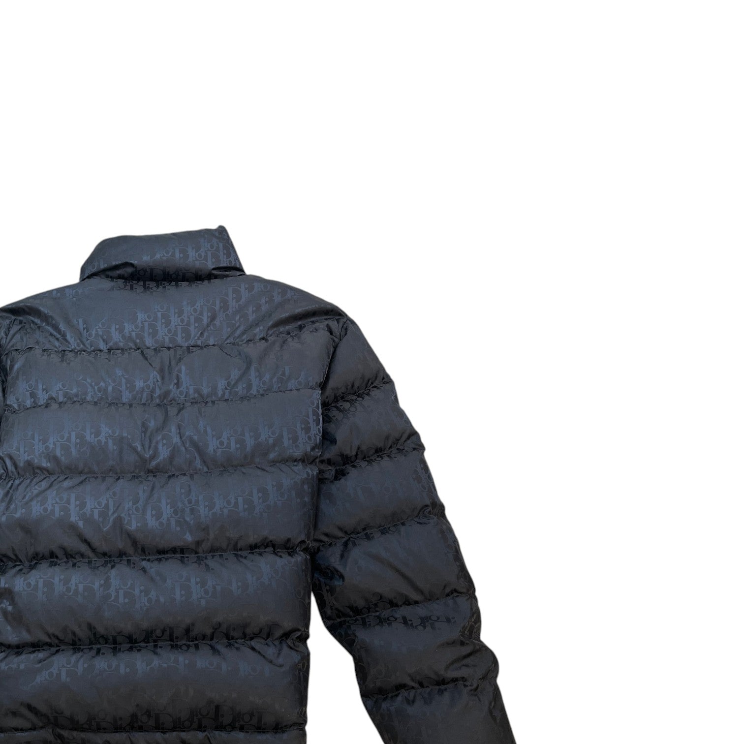 Men's Oblique Down Jacket Navy Size IT 56 / XXXL - Photo 4