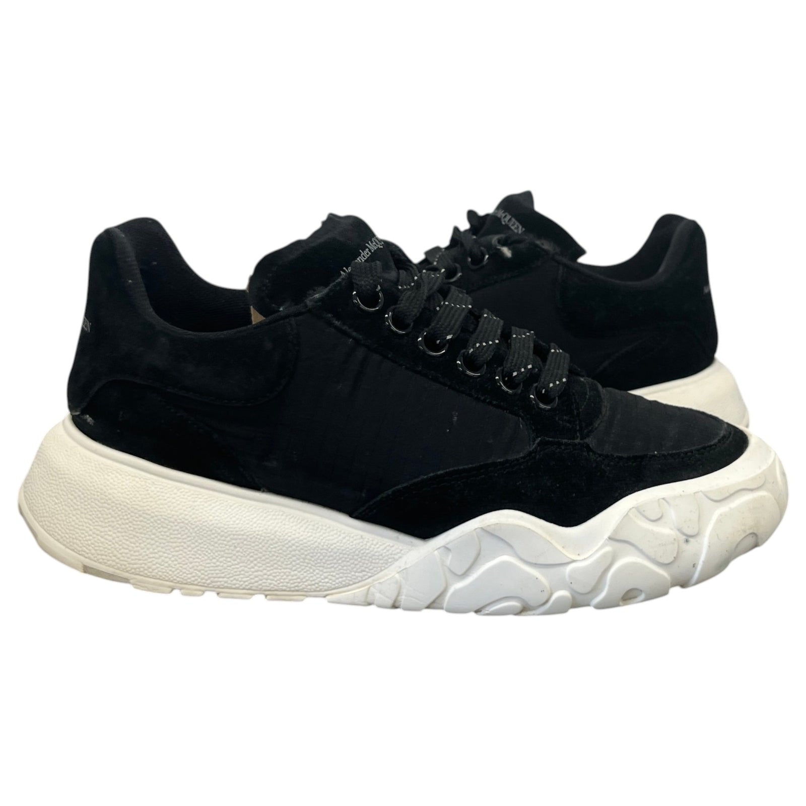 Women's Oversized Low Trainers Black Size UK 4 / EU 37 - Photo 3