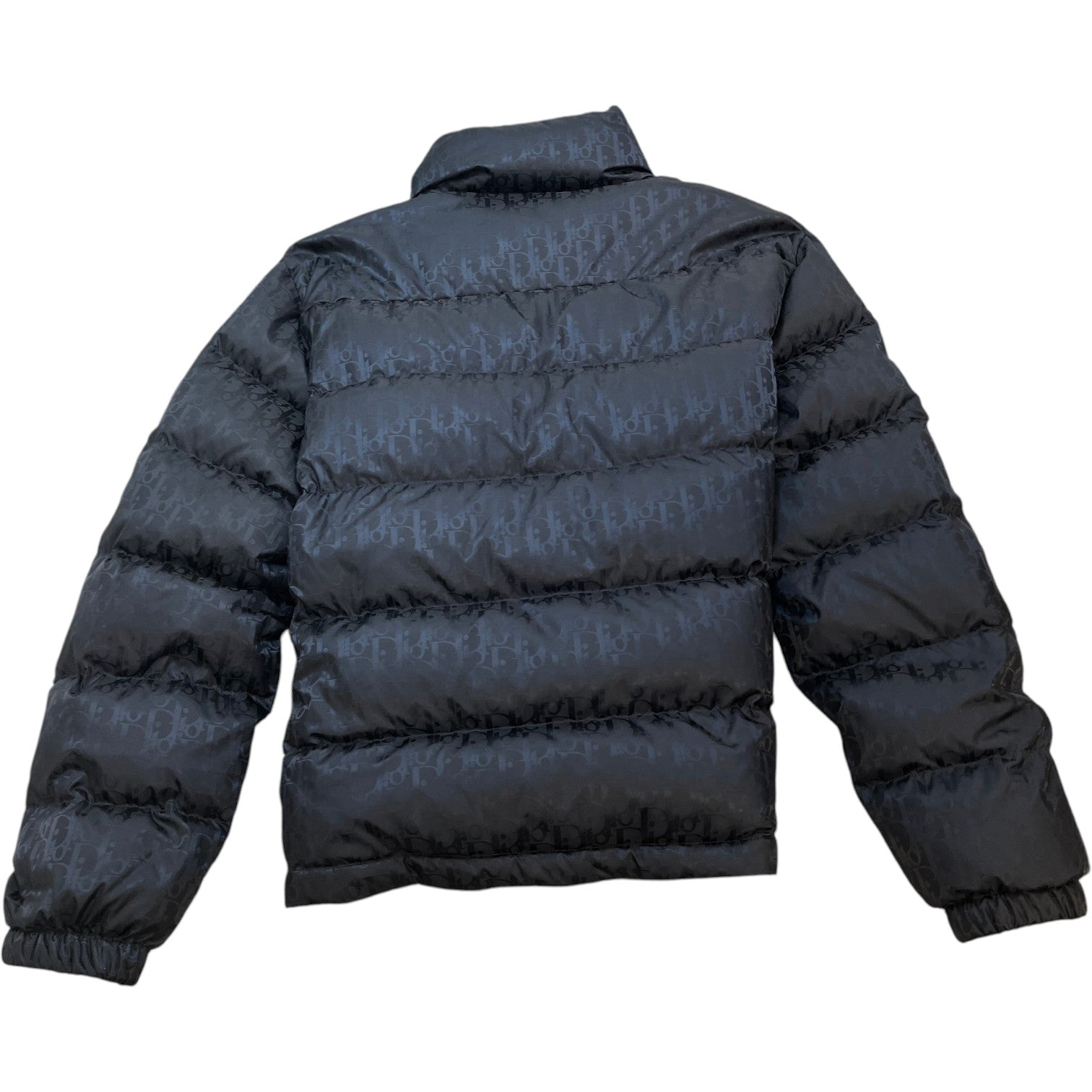 Men's Oblique Down Jacket Navy Size IT 56 / XXXL - Photo 2