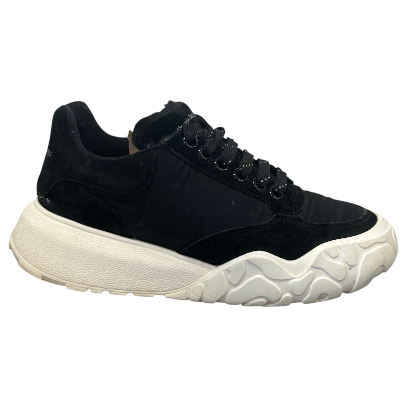 Women's Oversized Low Trainers Black Size UK 4 / EU 37 - Photo 1