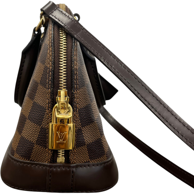 Women's Damier Ebene Alma BB Handbag Brown