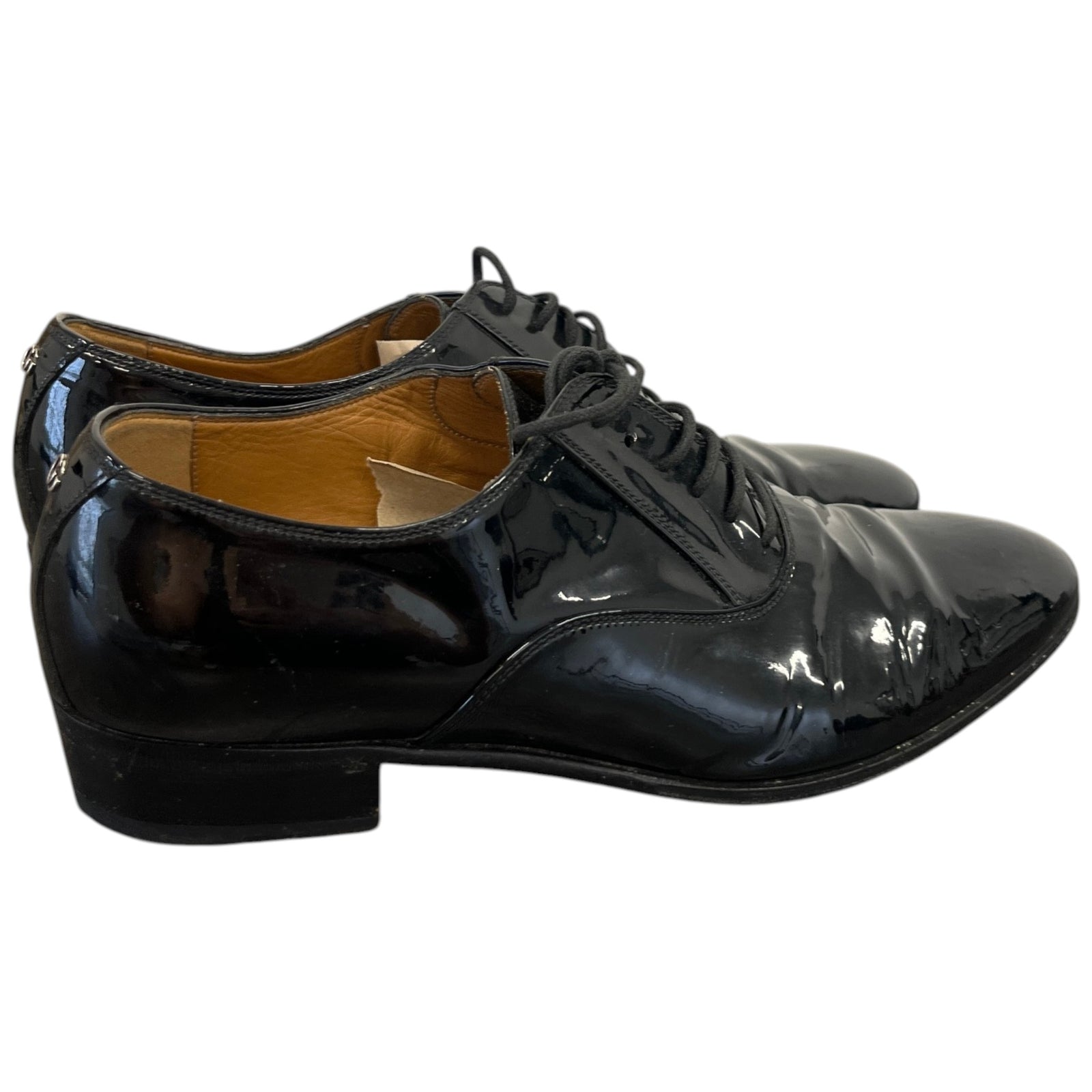 Men's Lace Ups Loafers Black Size EU 42 / UK 8 - Photo 8