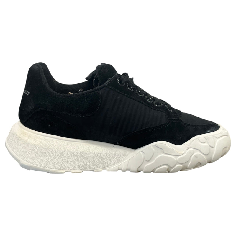 Women's Oversized Low Trainers Black Size UK 4 / EU 37
