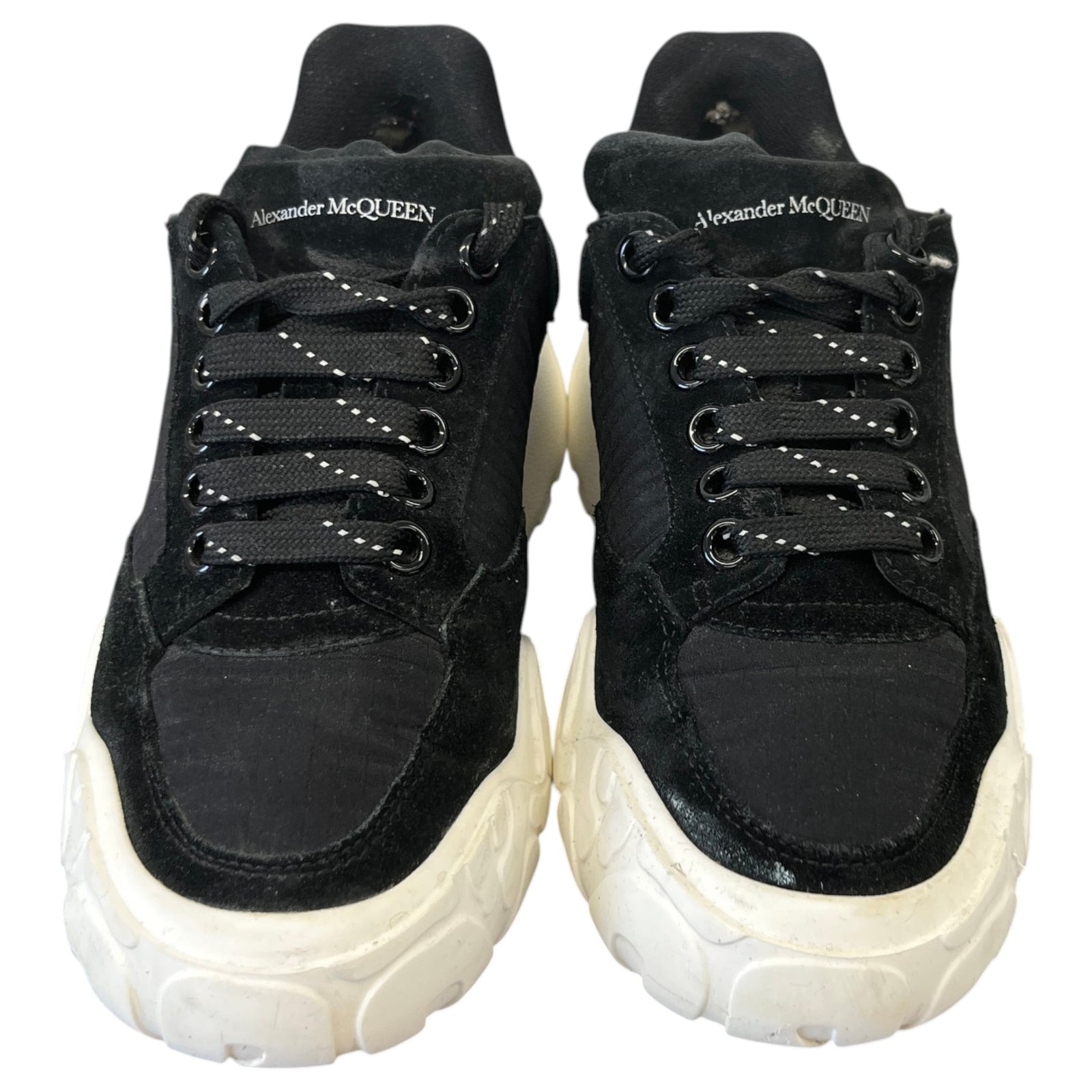 Women's Oversized Low Trainers Black Size UK 4 / EU 37 - Photo 6