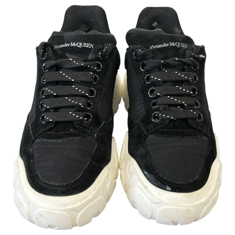 Women's Oversized Low Trainers Black Size UK 4 / EU 37