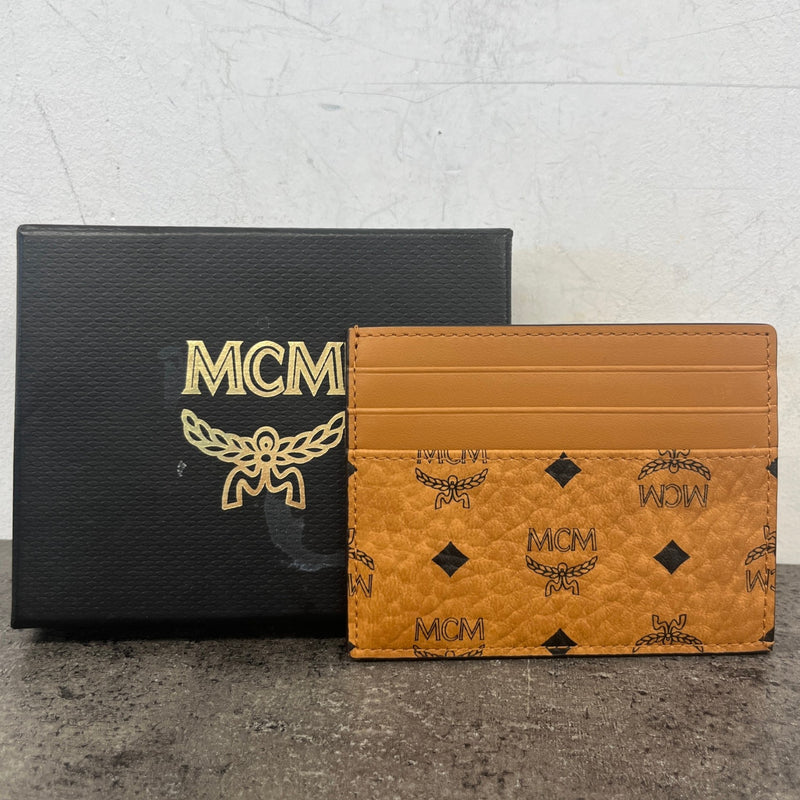 Men's Visetos Bifold Wallet Brown