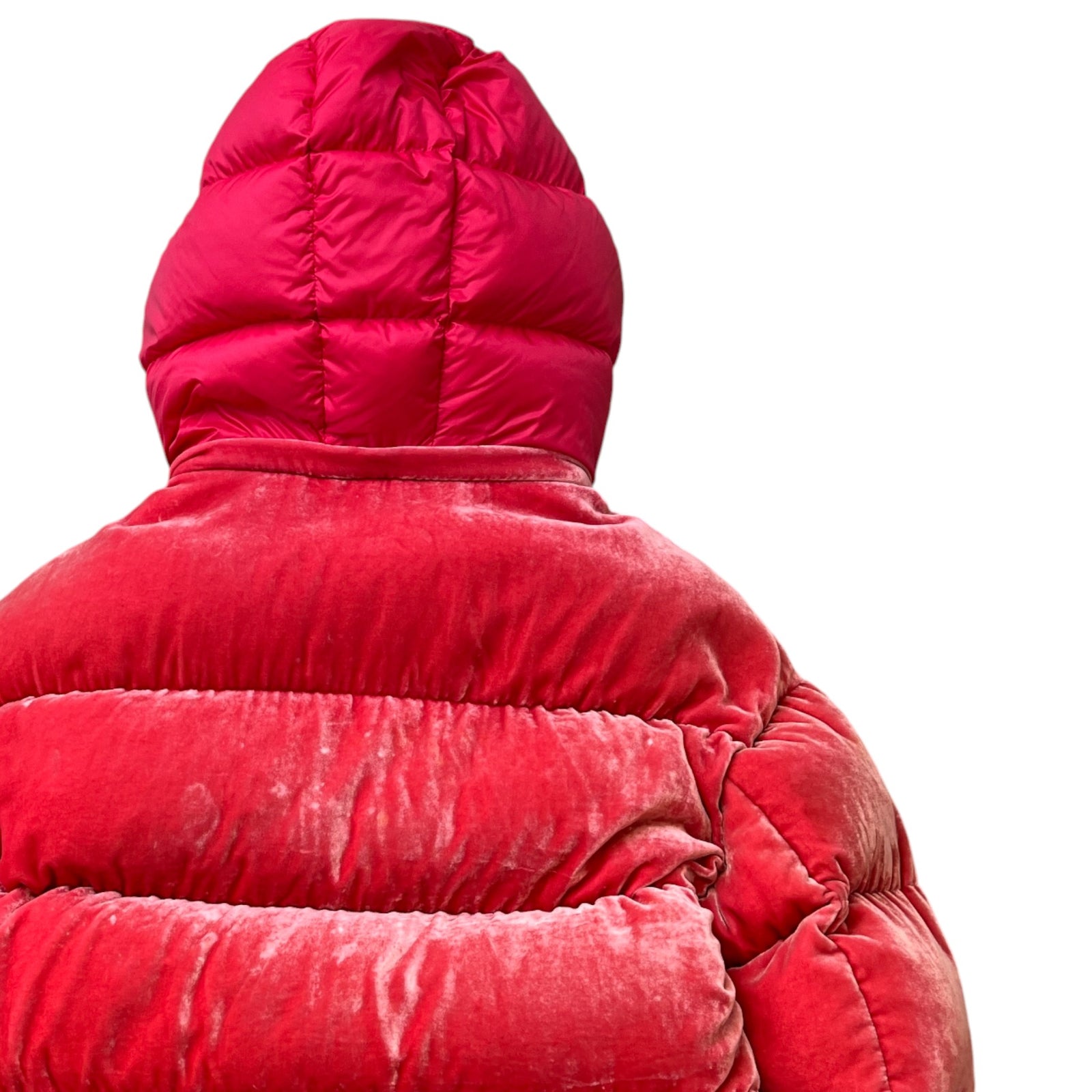Women's Caille Down Jacket Pink Size 1 / UK 10 - Photo 4