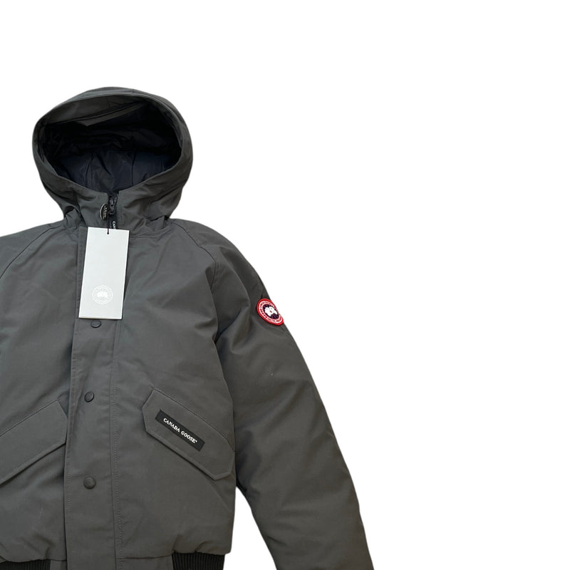 Boy's Rundle Bomber Down Jacket Grey Size 16 years