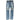 Men's Distressed Bandana Rhinestone Jeans Blue Size Waist 36"