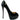 Women's Fetish Peep 150 Patent Heels Black Size EU 38 / UK 5