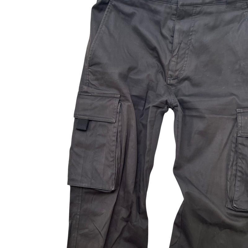 Men's Logo Cargos Black Size XS