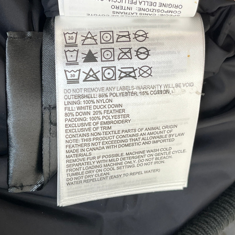 Boy's Rundle Bomber Down Jacket Grey Size 16 years