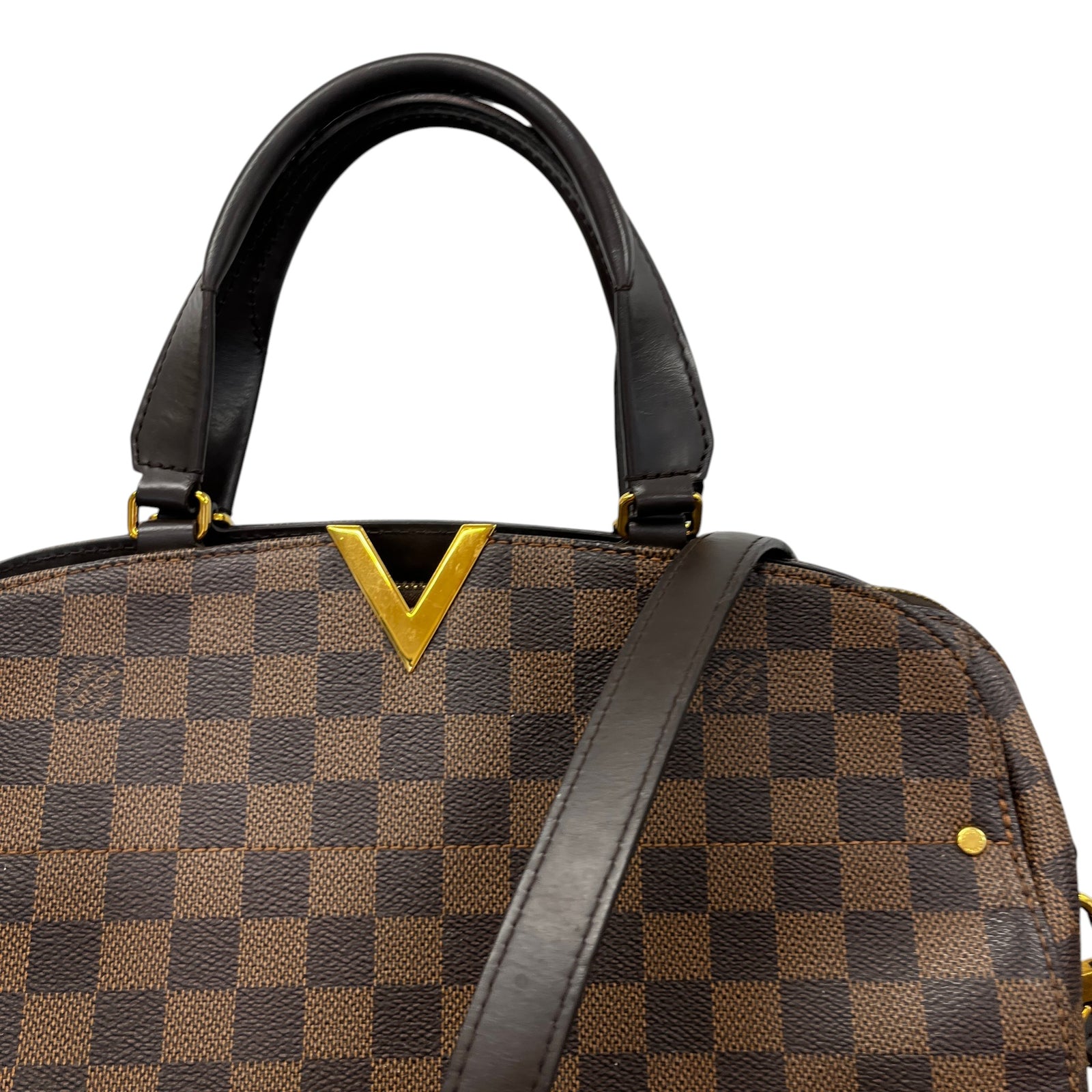 Women's Kensington Bowling Handbag Brown - Photo 10