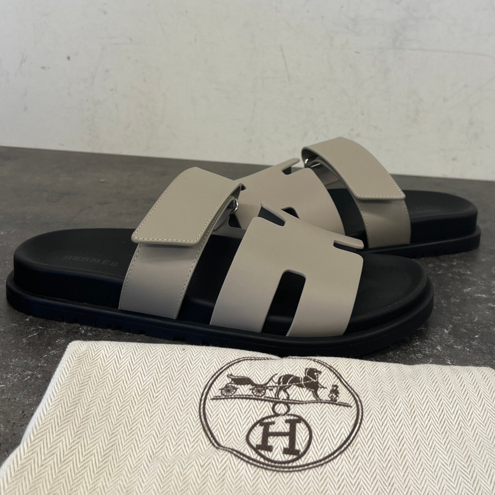 Women's Chypre Sandals Grey Size UK 6.5 / EU 39.5 - Photo 11