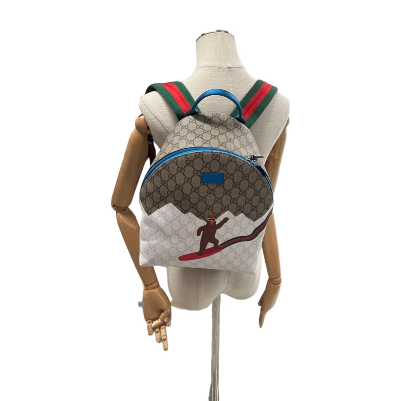 Men's Junior X Euan Roberts GG Supreme Backpack Beige