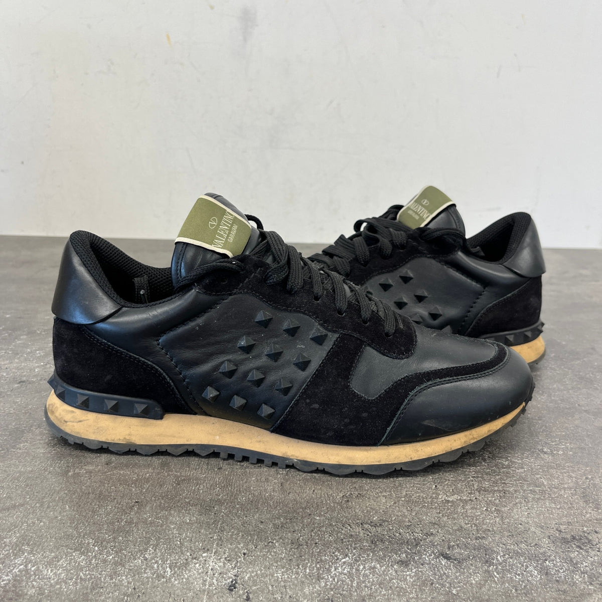 Men's Rockrunner Low Trainers Black Size UK 10.5 / EU 44.5 - Photo 12