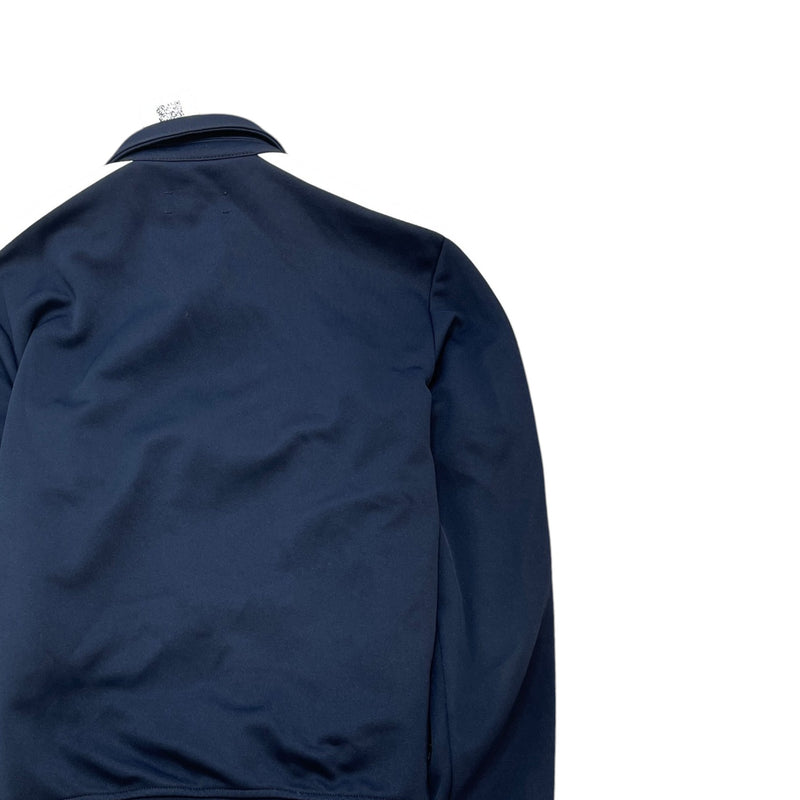 Men's Logo Print Track Jacket Navy Size S