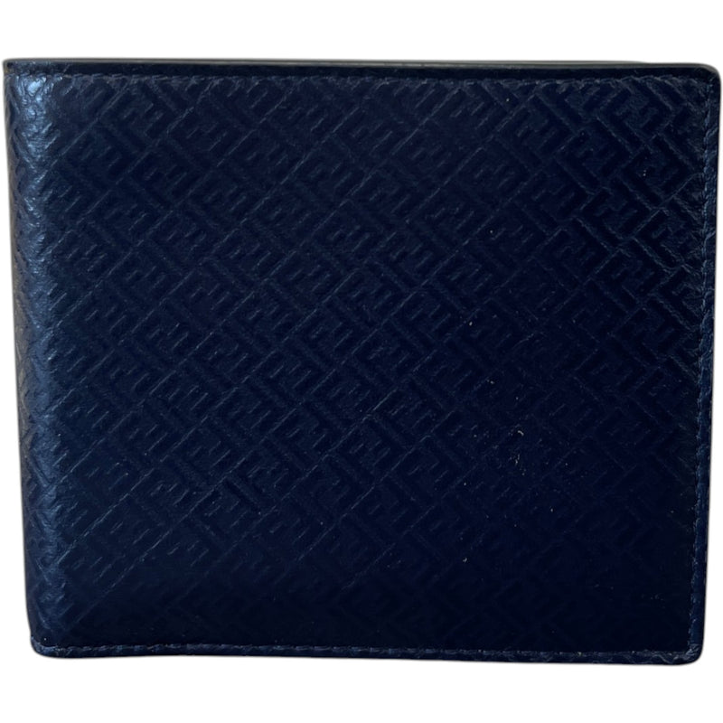 Men's Ff Embrossed Wallet Navy
