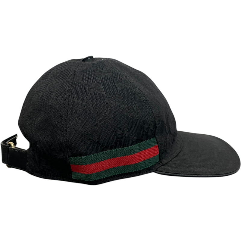 Men's GG Supreme Web Hat Black Size S