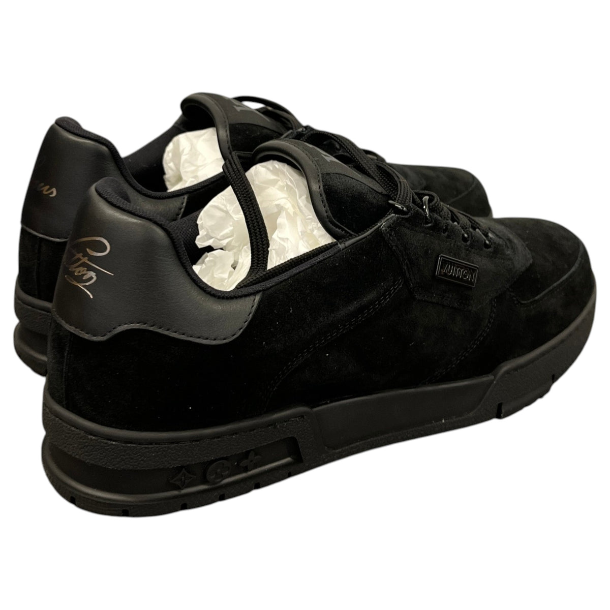 Men's LV Low Trainers Black Size UK 8 / EU 42 - Photo 8