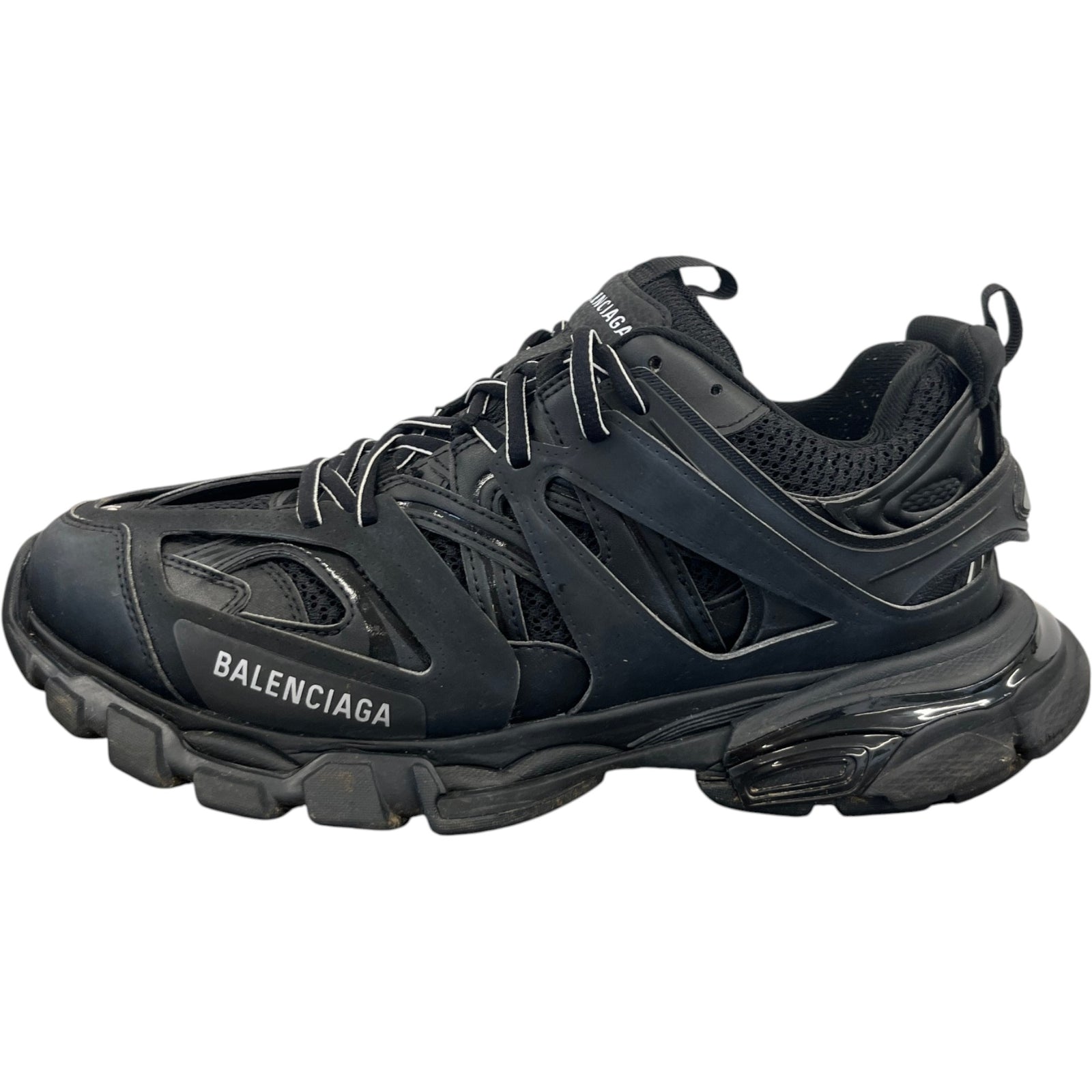Men's Tracks Low Trainers Black Size EU 42 / UK 8 - Photo 5
