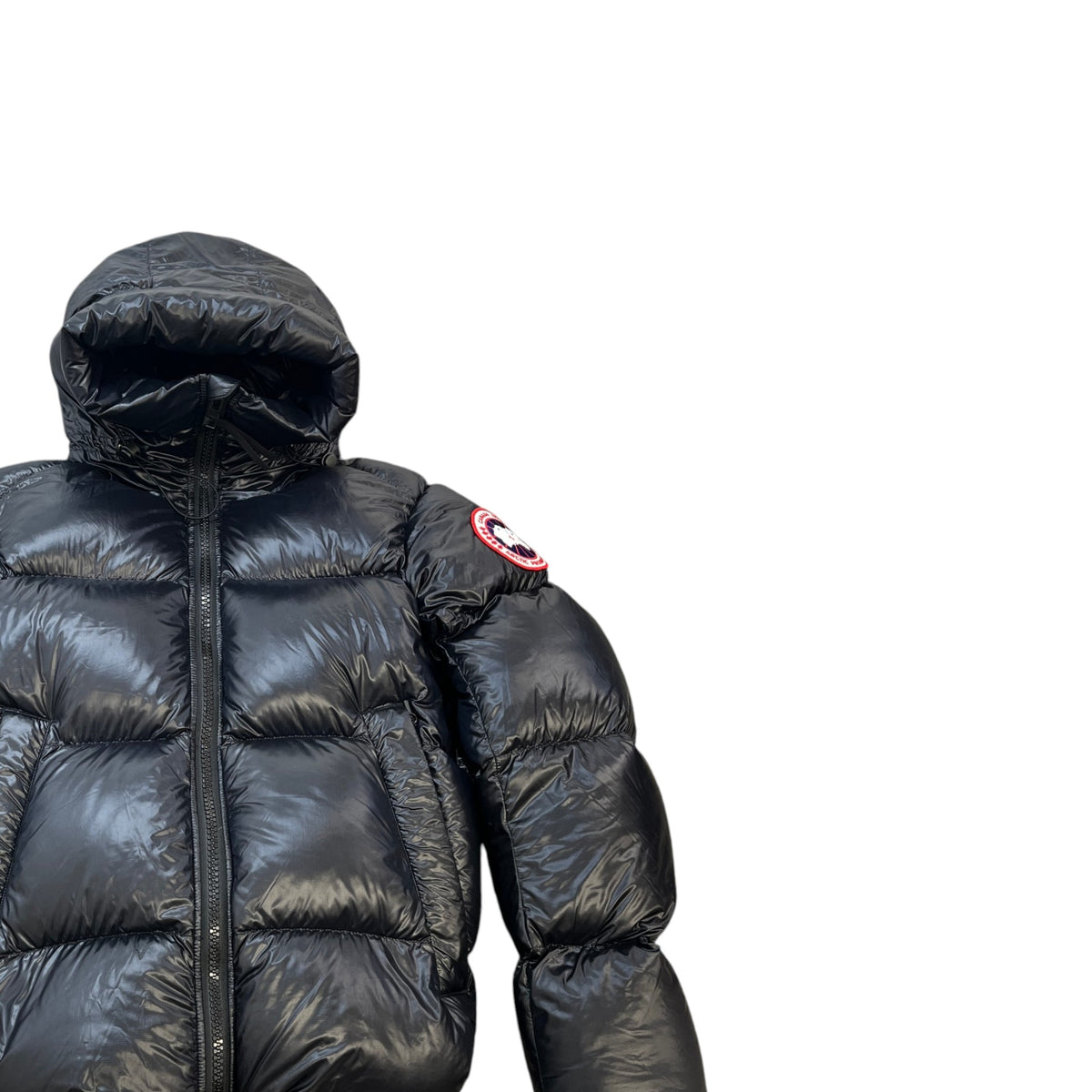 Men's Crofton Down Jacket Black Size M - Photo 3
