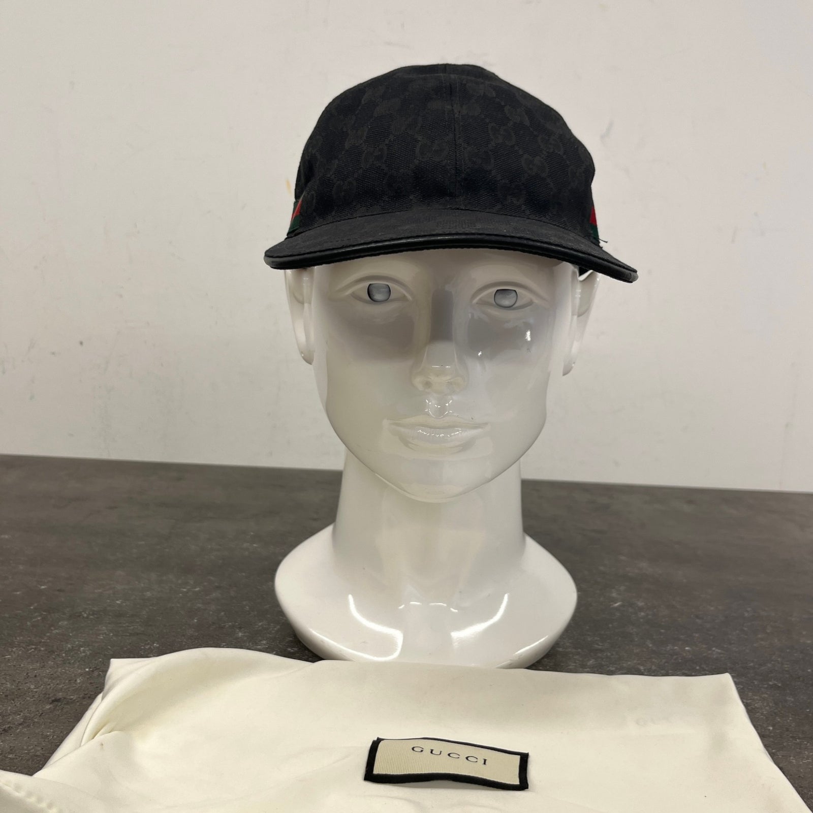 Men's GG Supreme Hat Black - Photo 9