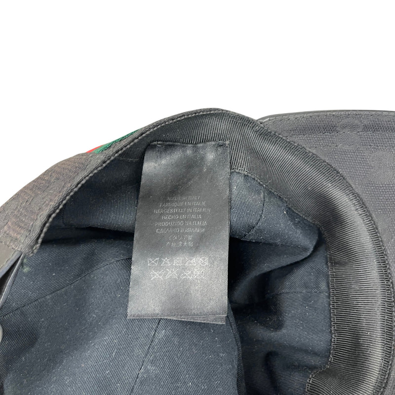 Men's GG Supreme Web Hat Black Size S
