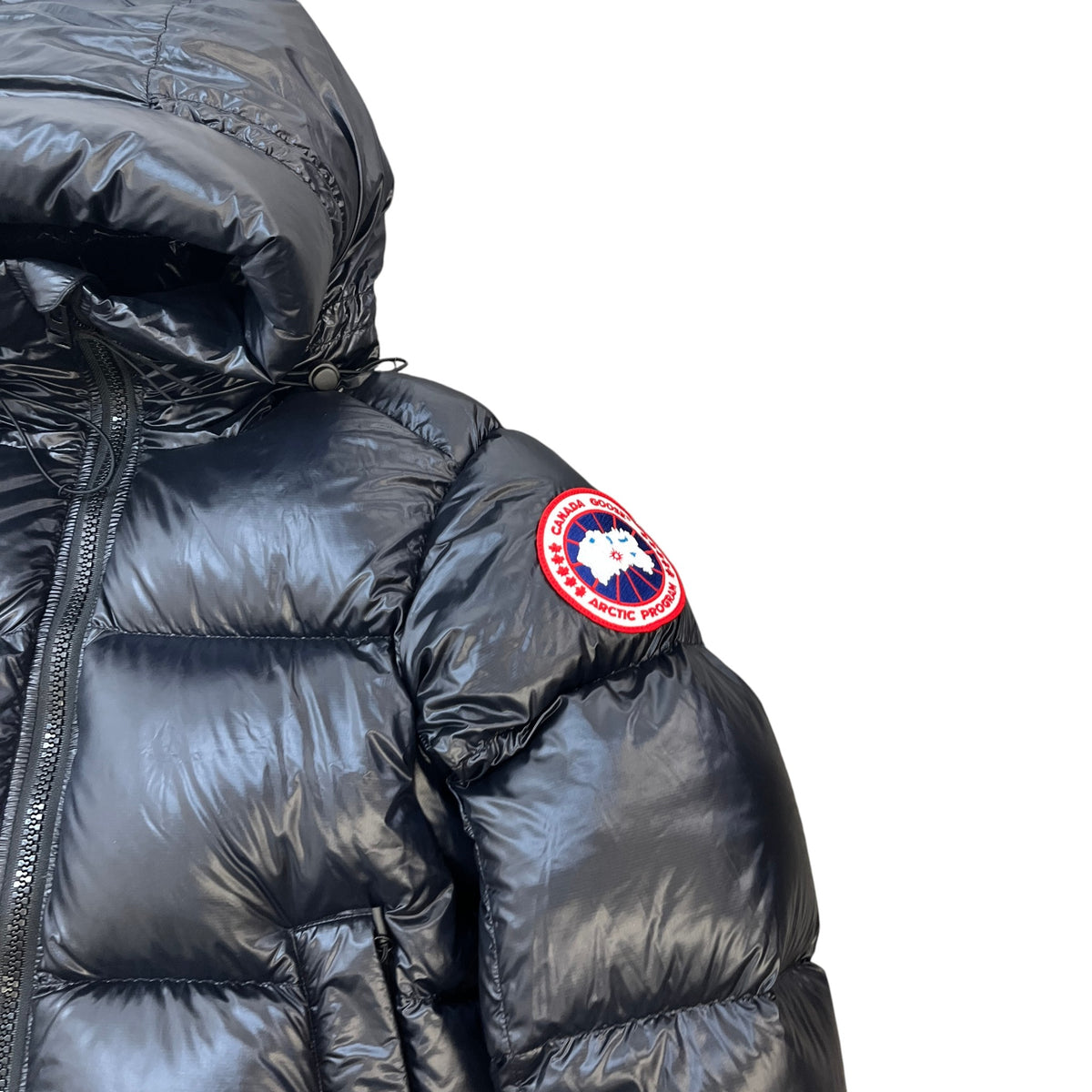 Men's Crofton Down Jacket Black Size M - Photo 5