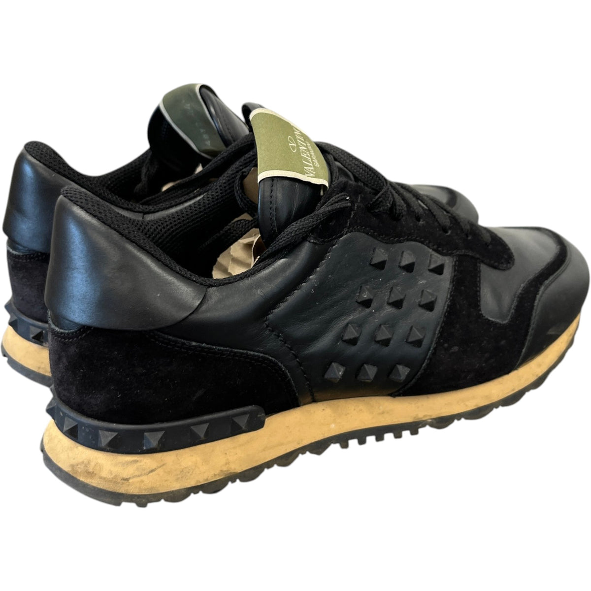 Men's Rockrunner Low Trainers Black Size UK 10.5 / EU 44.5 - Photo 8