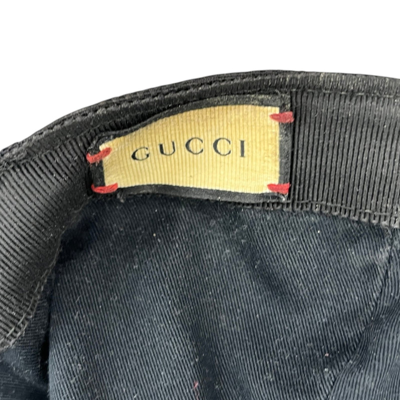 Men's GG Supreme Web Hat Black Size S