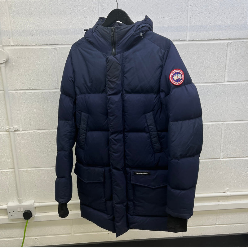 Men's Armstrong Down Jacket Navy Size M
