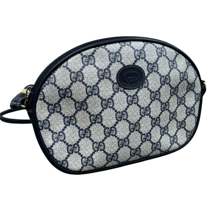 Women's GG Supreme Oval Crossbody Bag Navy
