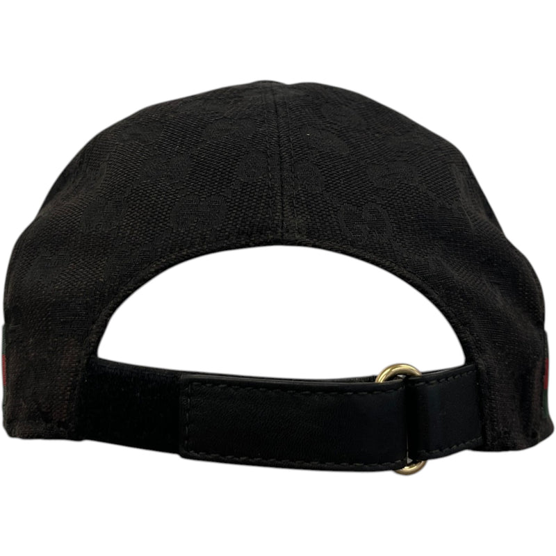 Men's GG Supreme Web Hat Black Size S