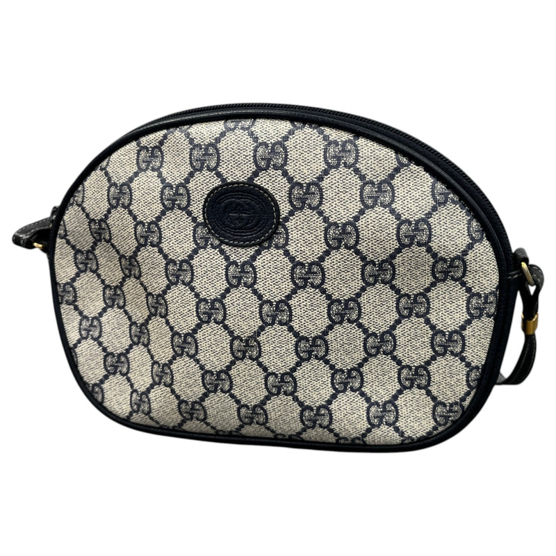 Women's GG Supreme Oval Crossbody Bag Navy