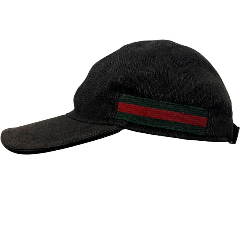 Men's GG Supreme Web Hat Black Size S