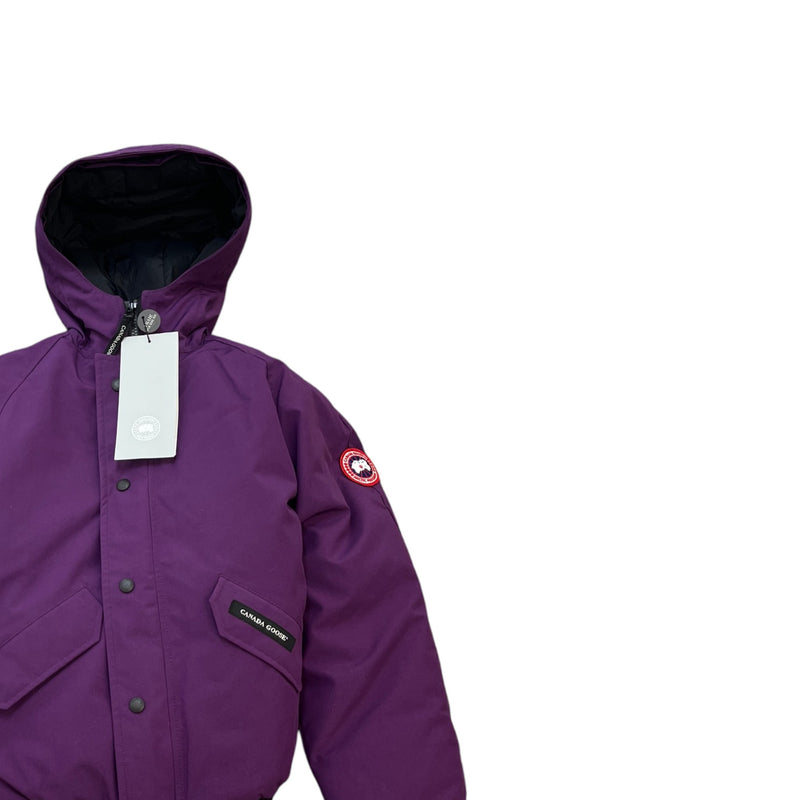 Girl's Rundle Bomber Down Jacket Purple Size 16 years