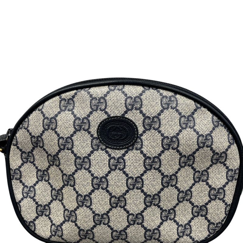 Women's GG Supreme Oval Crossbody Bag Navy