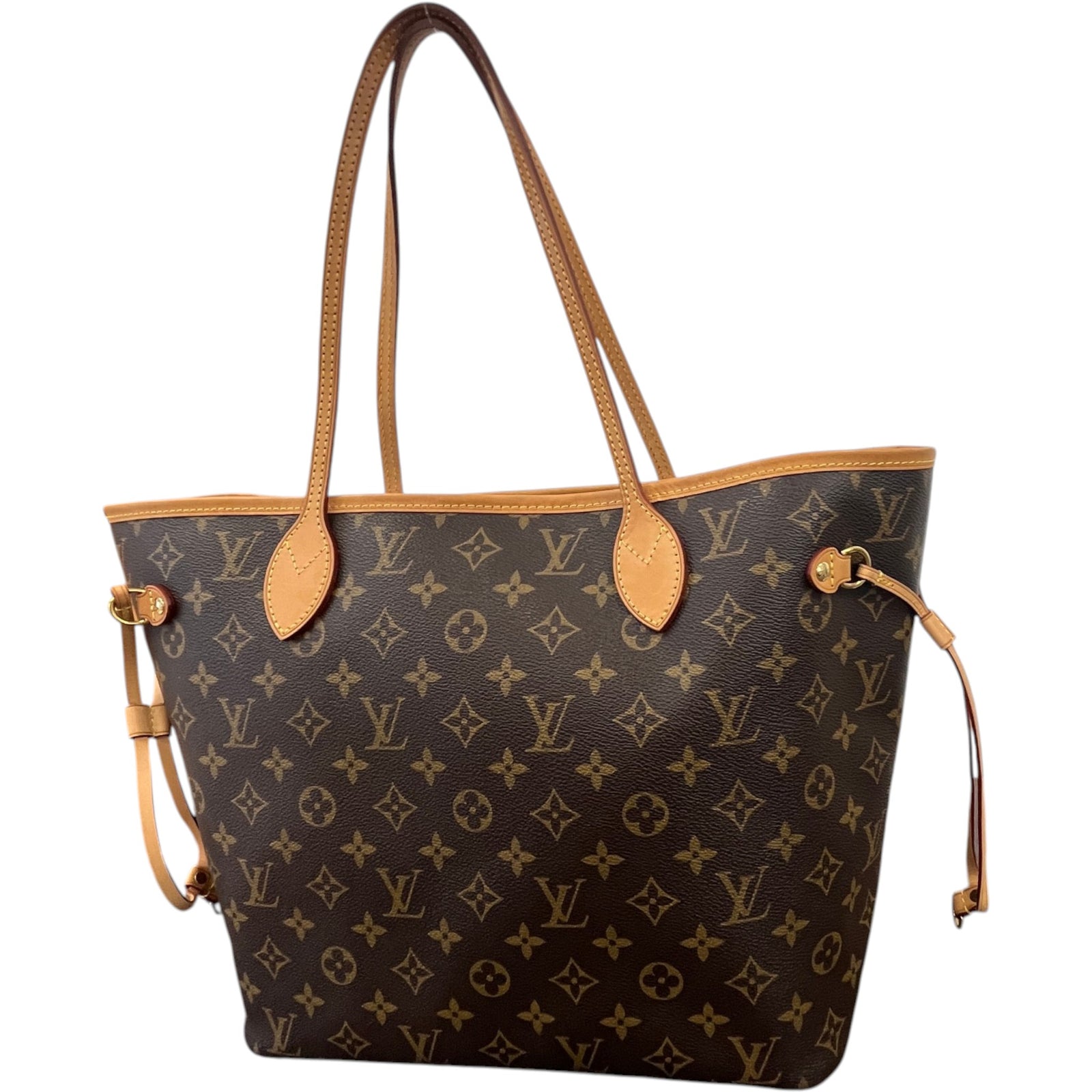 Women's Monogram Neverfull Mm Tote Bag Brown - Photo 4
